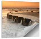 Breakwater at Golden Hour Wall Art