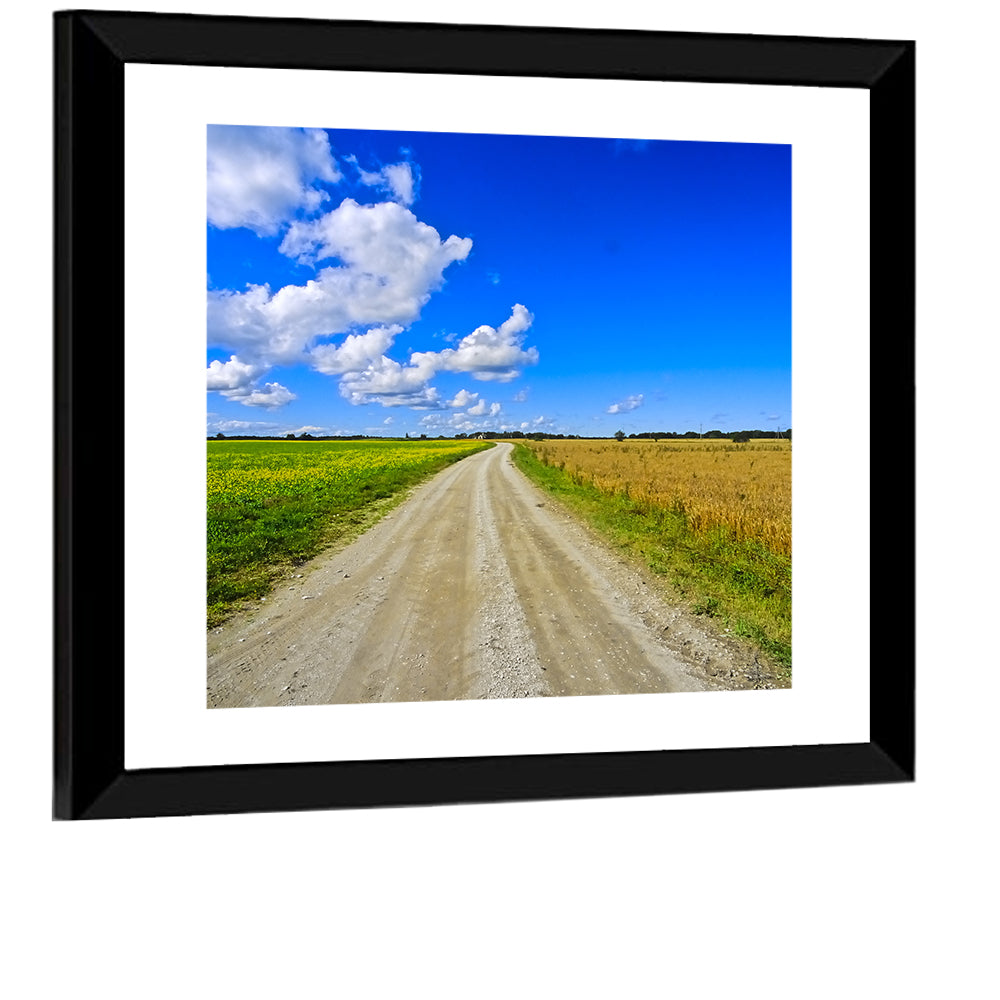 Estonian Summer Fields Wall Art