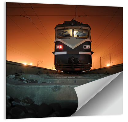 Electric Train Wall Art