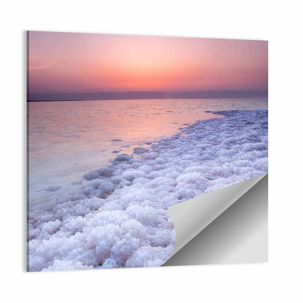 Dead Sea Salty Beach Wall Art