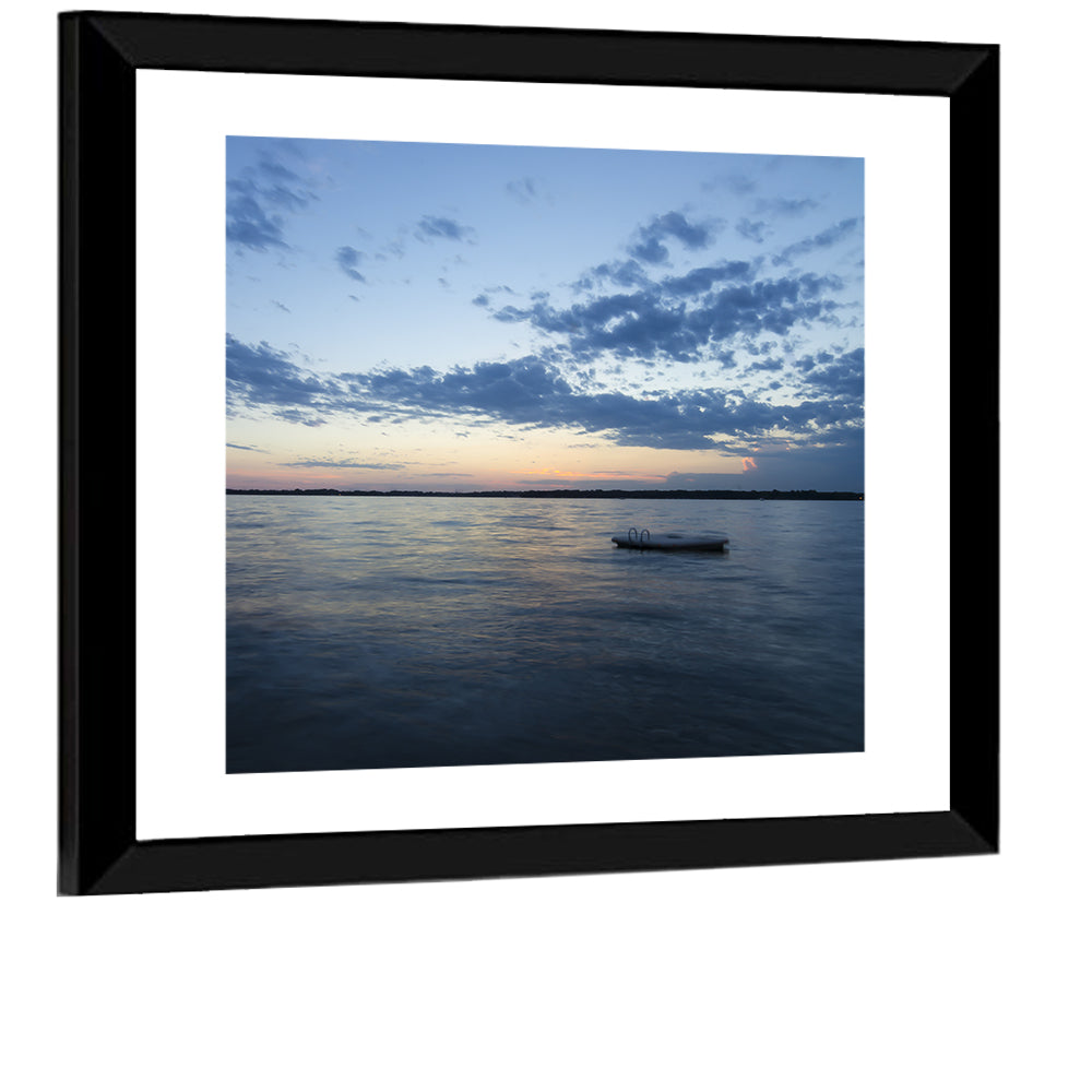 Lake Okoboji at Twilight Wall Art
