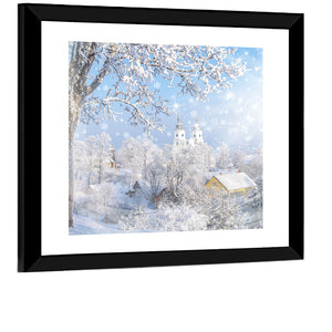 Frosted Town Wall Art