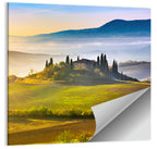 Tuscan Morning Landscape Wall Art