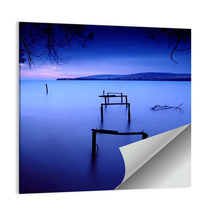 Lake Balaton at Twilight Wall Art as a poster print