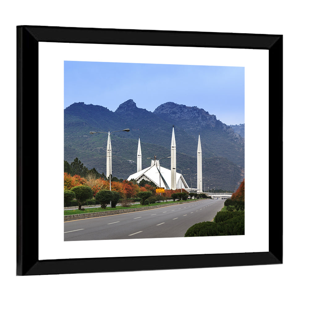 Faisal Mosque Islamabad Wall Art