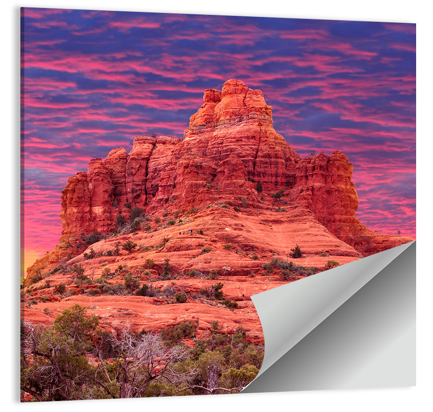 Bell Rock Sunset, Sedona Wall Art
