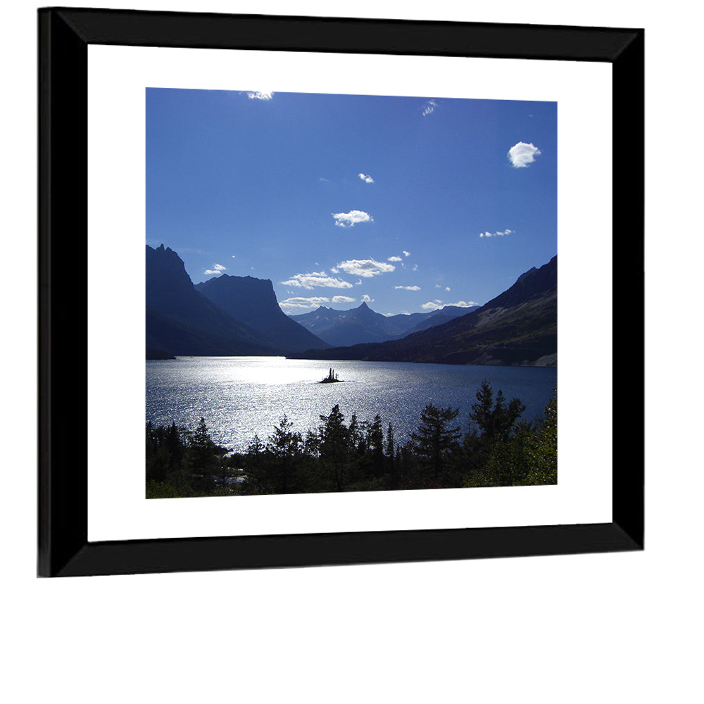 Wild Goose Island, St. Mary Lake Wall Art