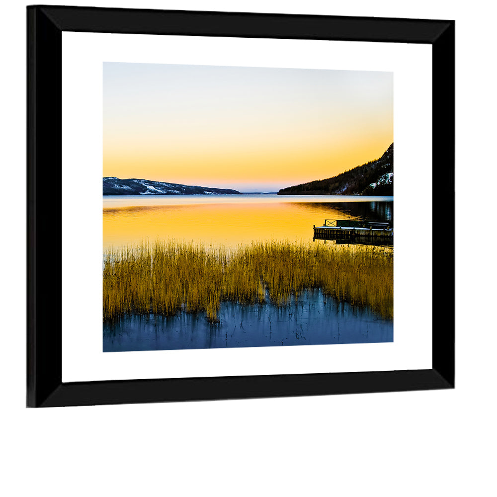 Lapland Lake Wall Art