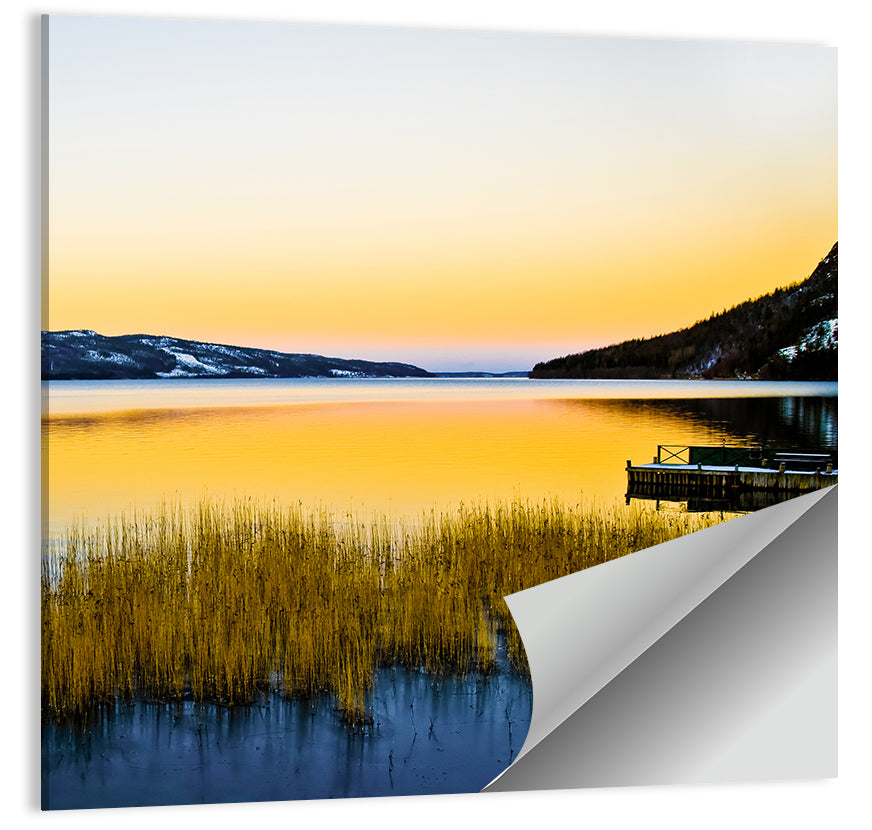 Lapland Lake Wall Art