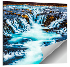 Bruarfoss Falls Wall Art