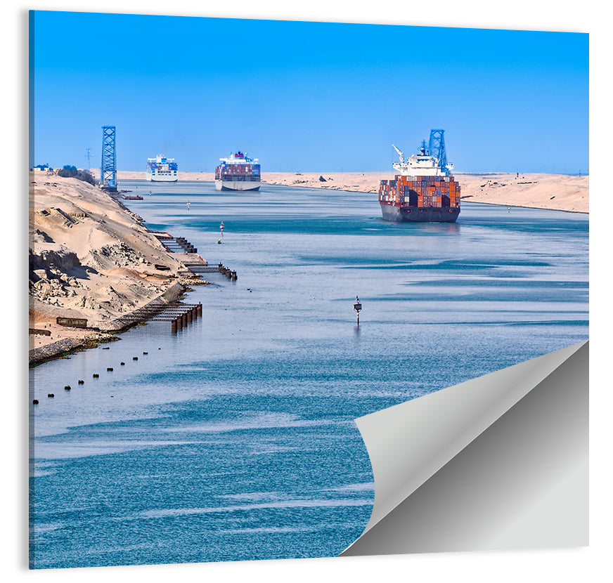 Suez Canal Wall Art
