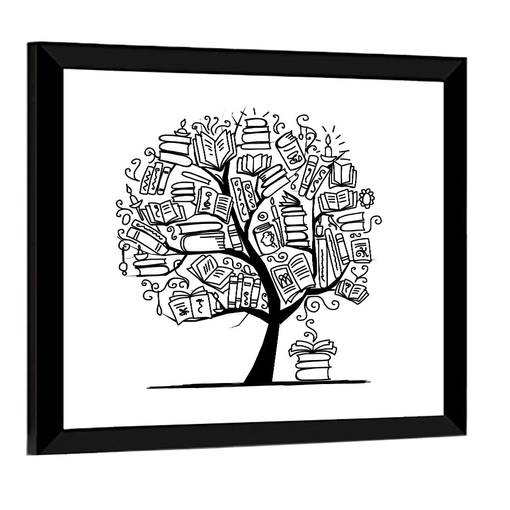 Knowledge Tree Wall Art