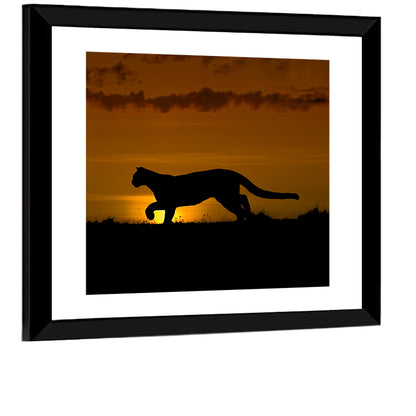 Wild Cougar Wall Art