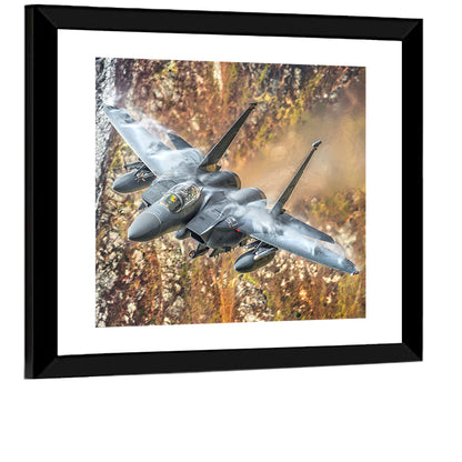 F15 Military Fighter Jet Wall Art