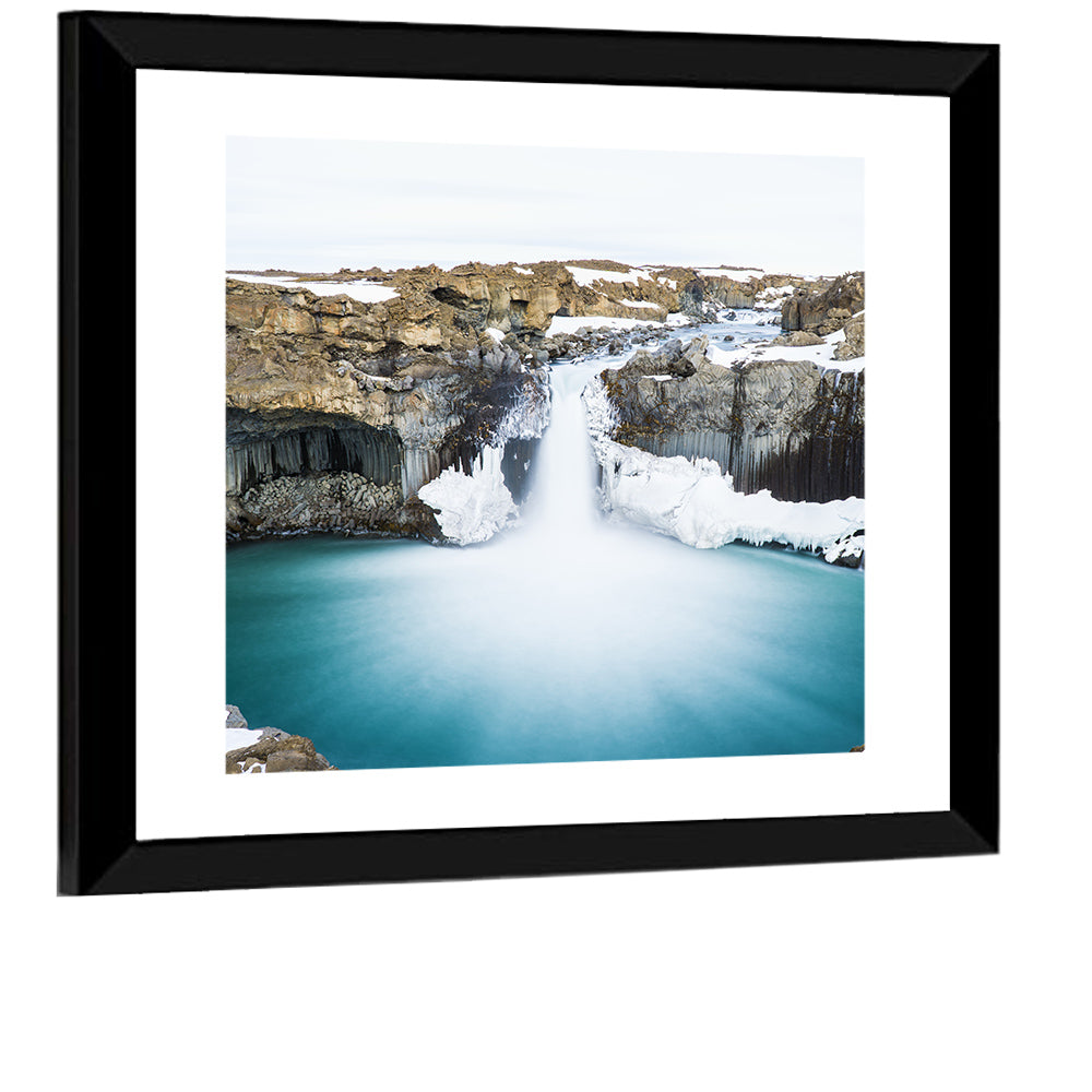 Aldeyjarfoss Basalt Waterfall Wall Art
