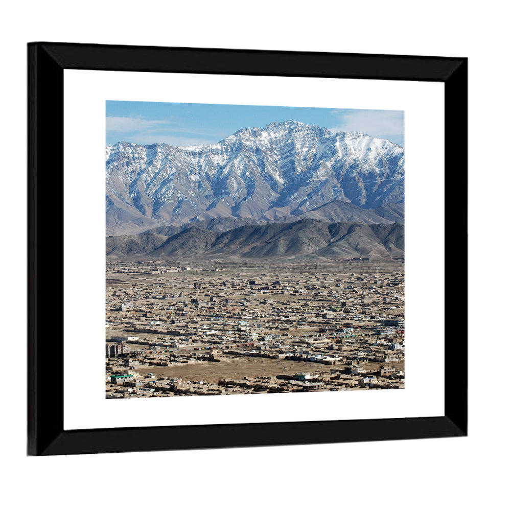 Kabul From Air Wall Art