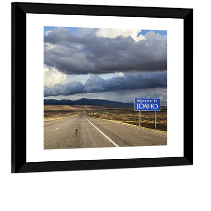 Idaho Highway Wall Art