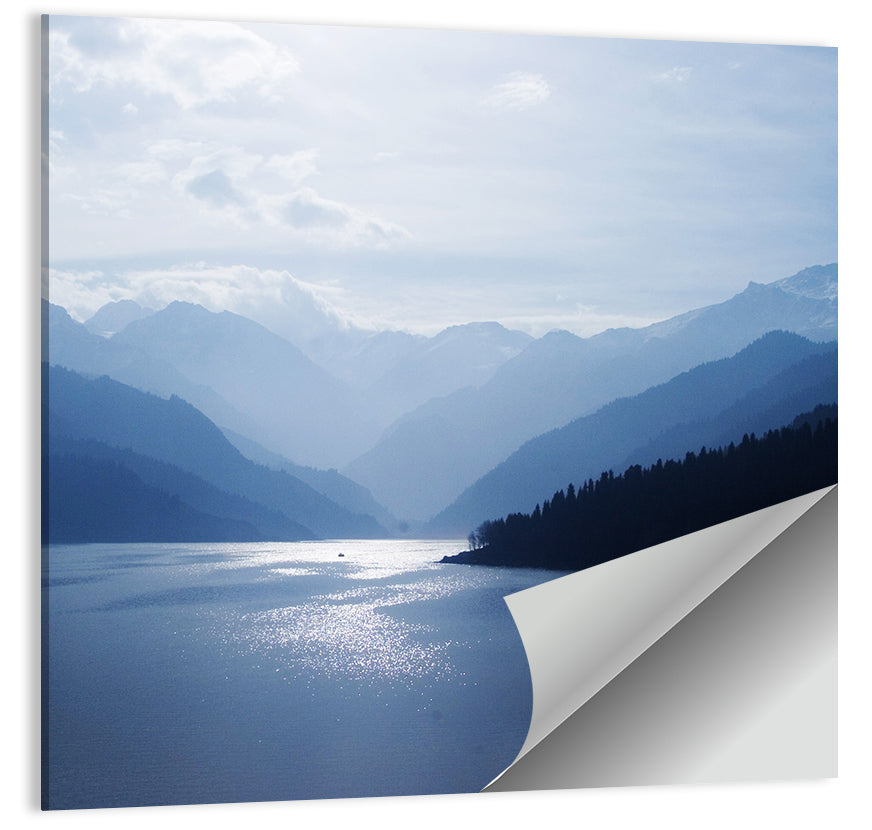 Xinjiang Mountains Lake Wall Art