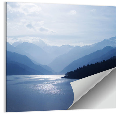 Xinjiang Mountains Lake Wall Art