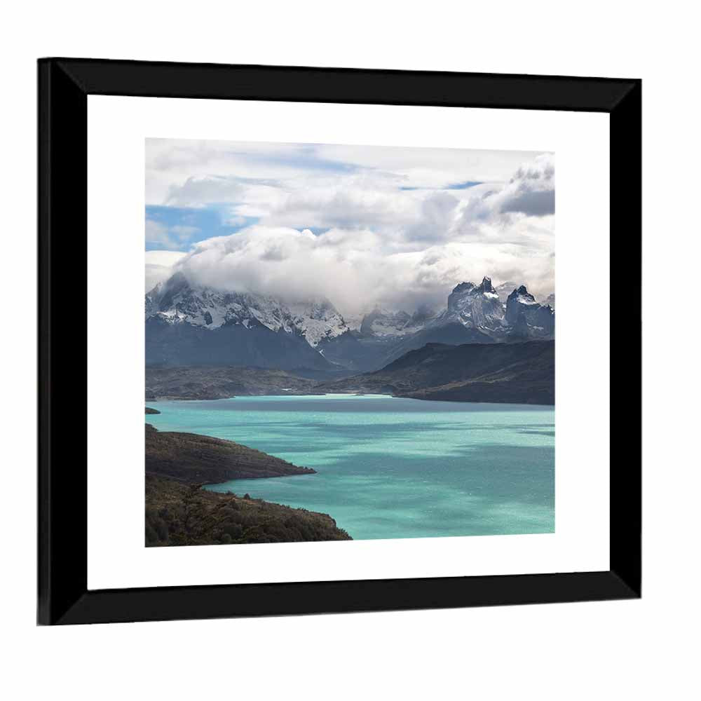 Turquoise Lake at Torres Del Paine Wall Art