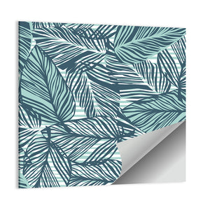 Palm Leaves Pattern Wall Art