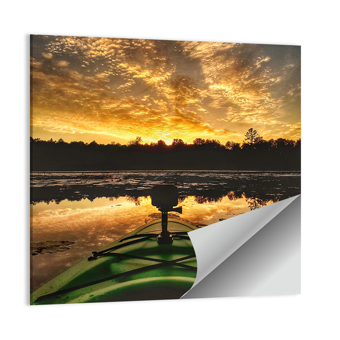 Beaver Dam Sunset, Canada Wall Art as a poster print