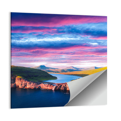 Vagar Island Sunset Wall Art