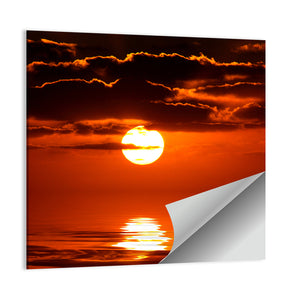 Caribbean Coast Sunset Wall Art