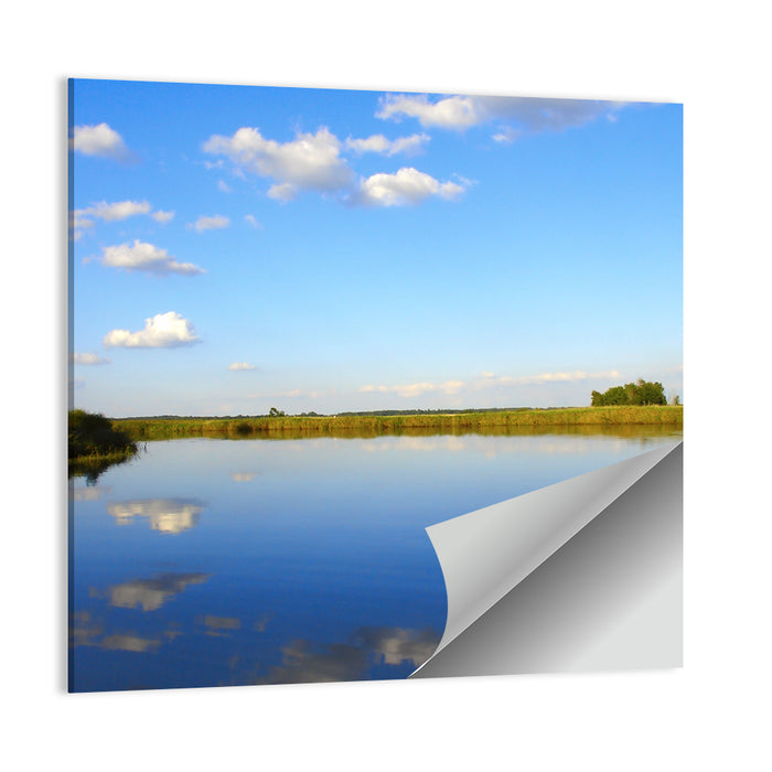Lake Puckaway Reflection Wall Art as a poster print