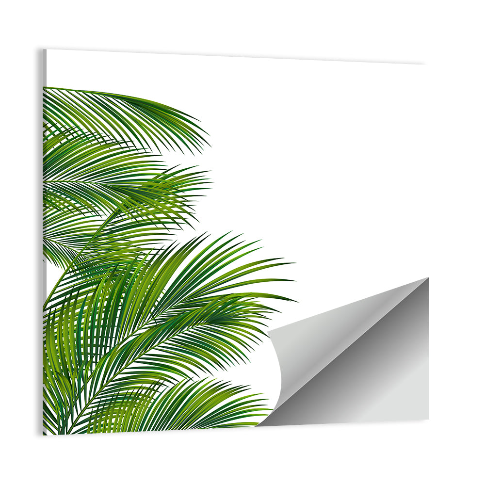Asymmetrical Palm Fronds Wall Art