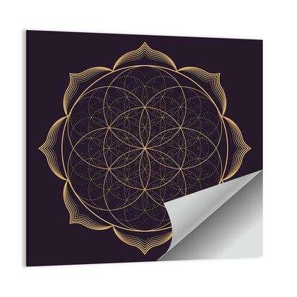 Mandala Sacred Geometry Wall Art