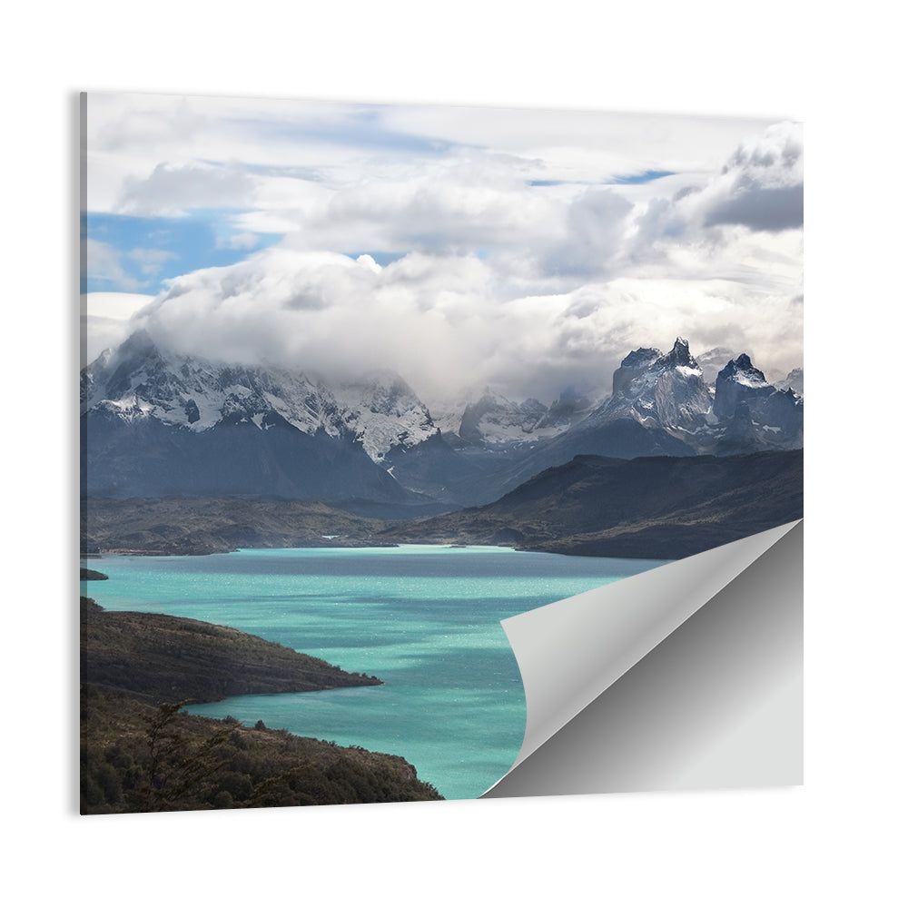 Turquoise Lake at Torres Del Paine Wall Art