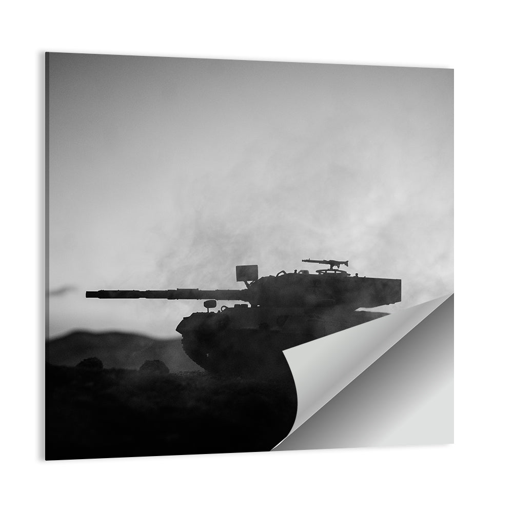 German Tank in War Wall Art