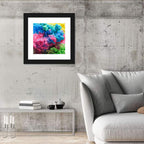 Swirling Ink Plumes Wall Art
