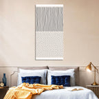 Minimalist Lines and Dots Wall Art