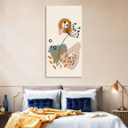 Minimalist Botanical Line Flower Wall Art