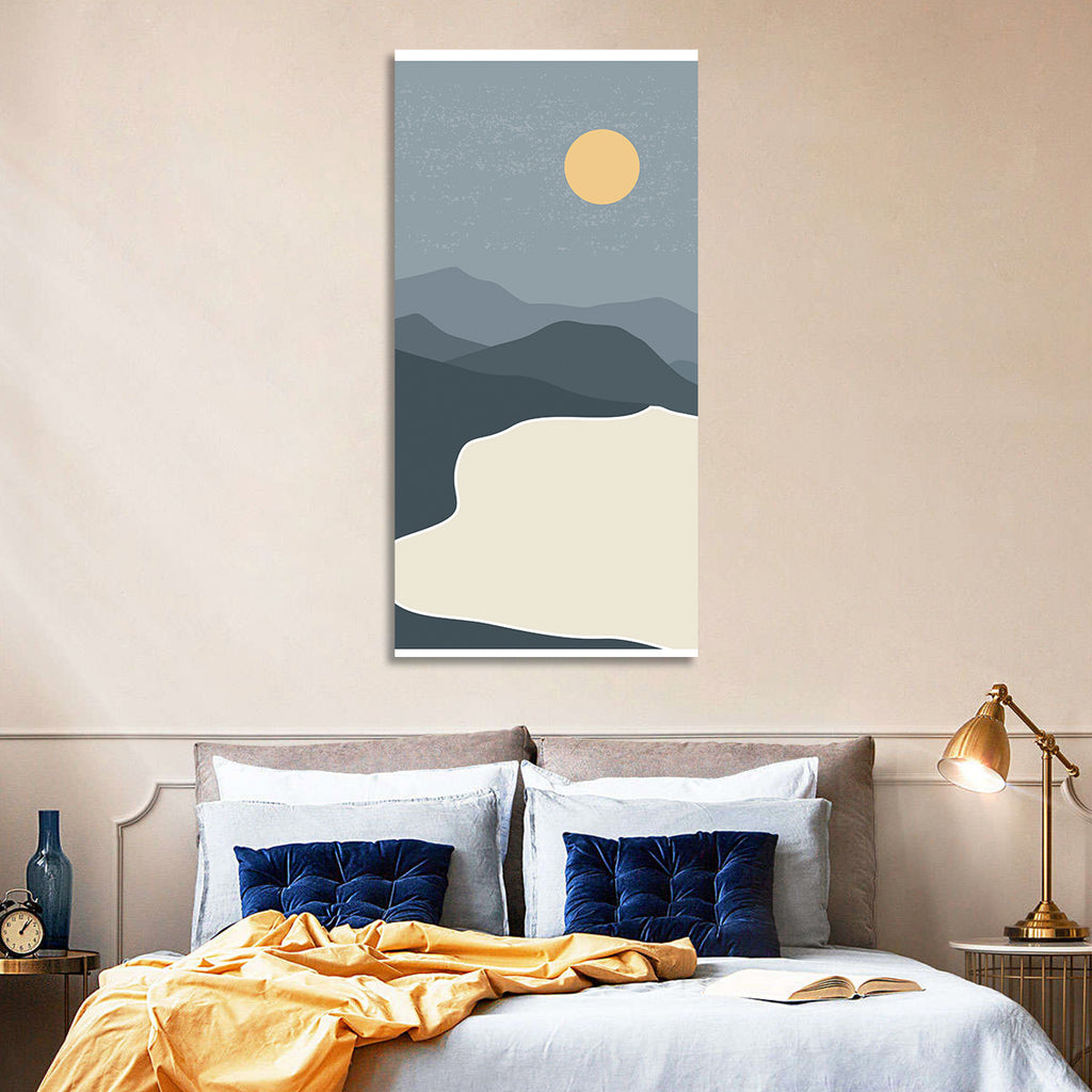 Sandy Mountains at Dusk Wall Art