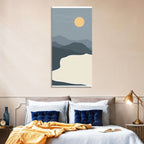 Sandy Mountains at Dusk Wall Art