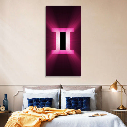 Gemini Symbol Wall Art