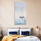 Sailboat on Calm Sea Wall Art