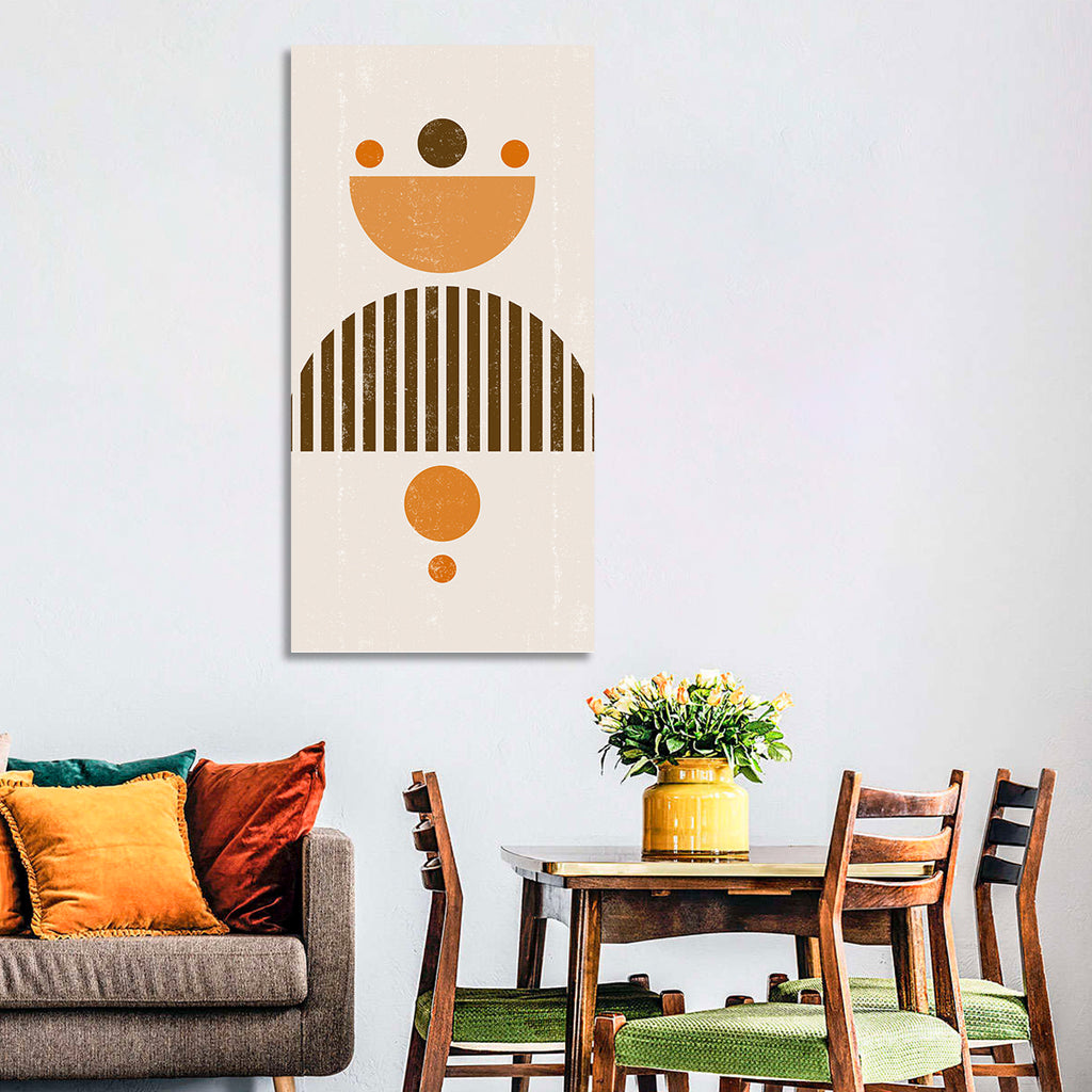 Mid-century Moon and Sun Wall Art