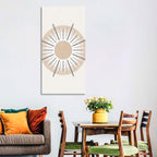 Concentric Boho Sun Iii Wall Art