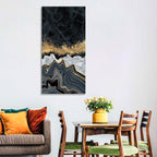 Black Gold River Wall Art