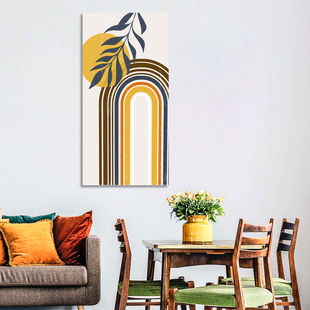 Boho Concentric Sun Arch Wall Art