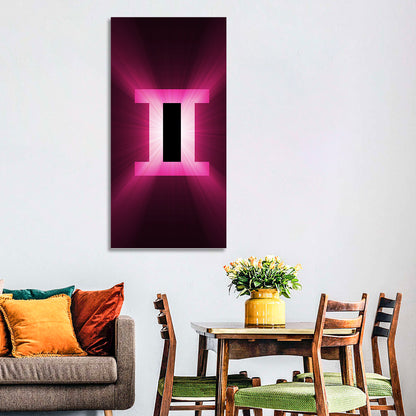 Gemini Symbol Wall Art