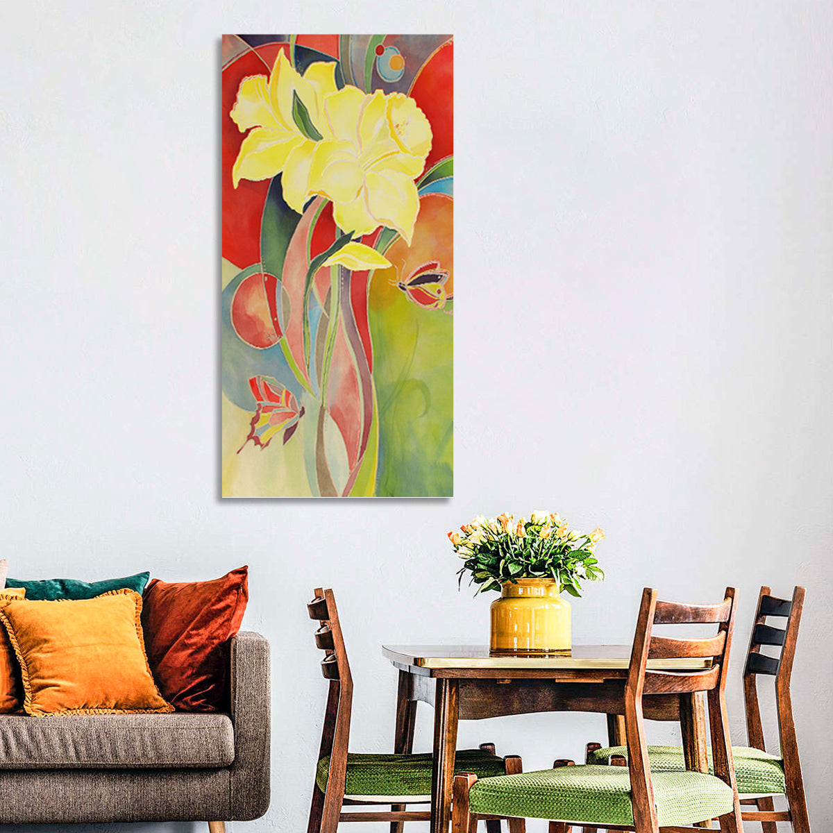 Daffodils Bloom Wall Art