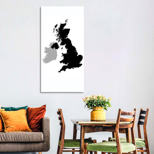 United Kingdom Map Wall Art