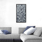 Snow Covered Pine Forest Wall Art