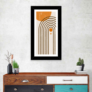 Sun Boho Minimalist I Wall Art