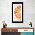 Semicircular Sunburst Minimalist Wall Art